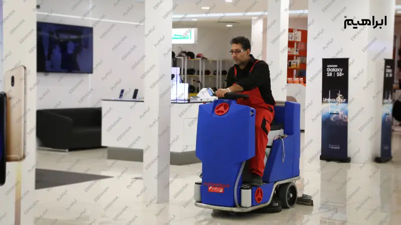 منبع تغذیه اسکرابر