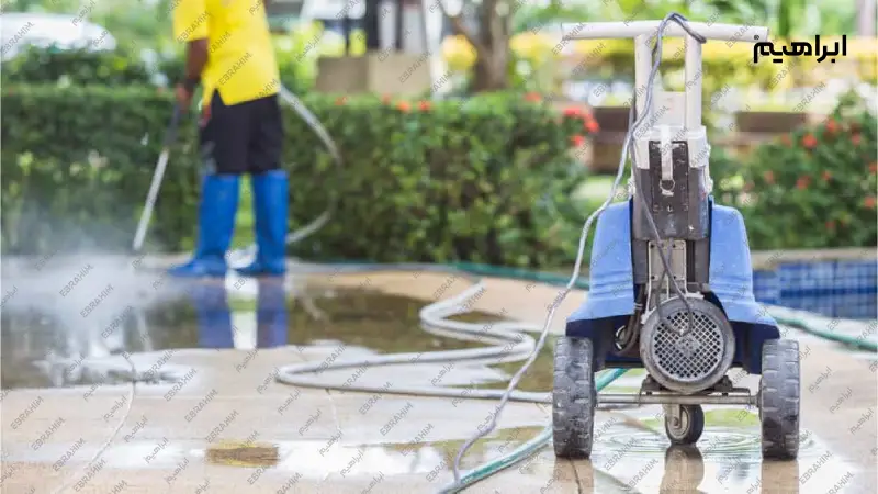 واترجت شستشوی استخر