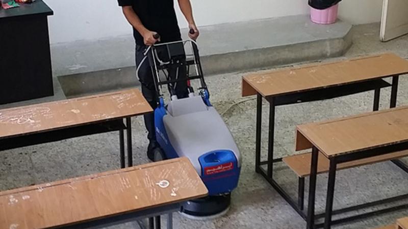 دستگاه اسکرابر مناسب نظافت مدارس