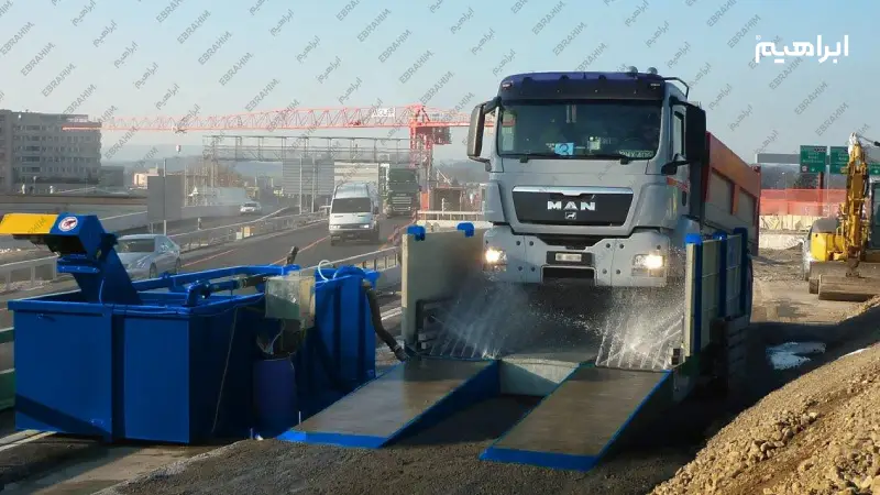 نظافت ماشین سنگین 