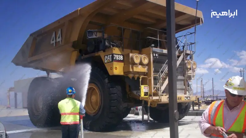 کارواش ماشین سنگین