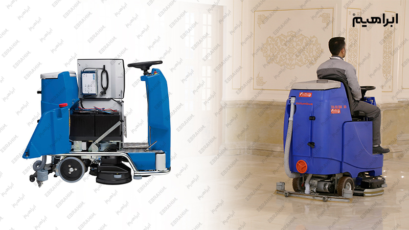 باتری لیتیوم صنعتی LFP اسکرابر