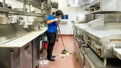 چک لیست نظافت آشپزخانه صنعتی