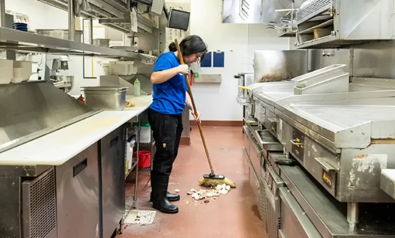 چک لیست نظافت آشپزخانه صنعتی