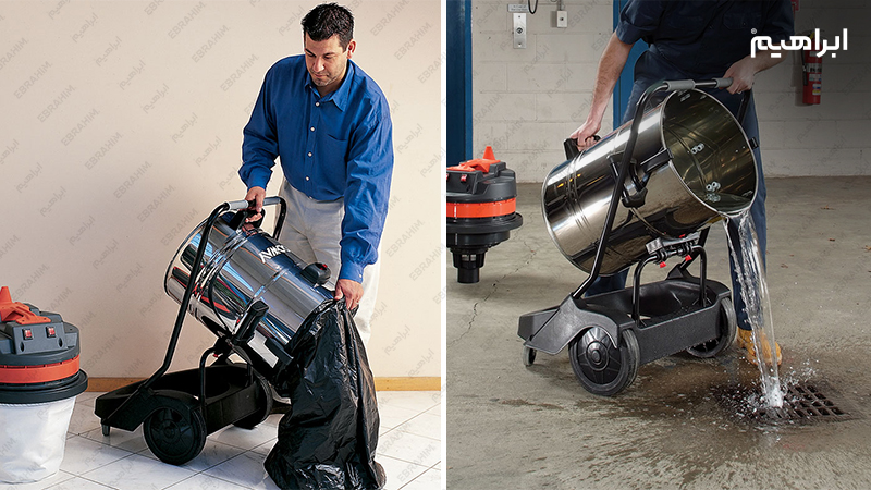 نقش نظافت دوره ای در نگهداری جاروبرقی صنعتی