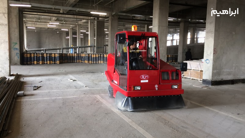 کاربرد سوییپر صنعتی در صنایع فولاد و ذوب آهن