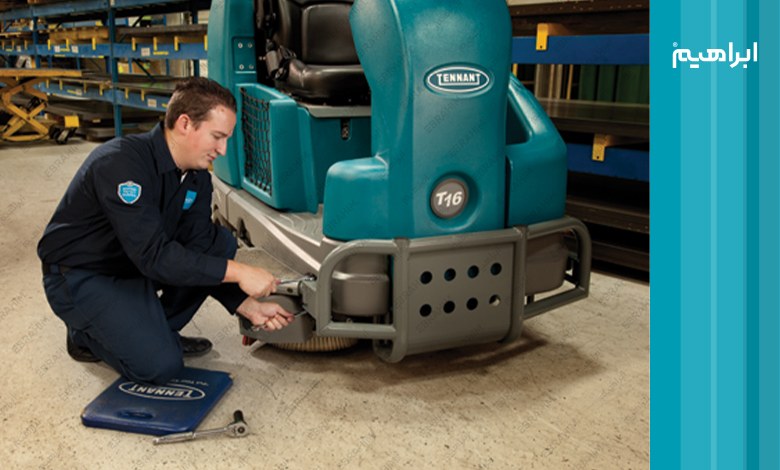 عیب یابی و تعمیر سوییپر صنعتی