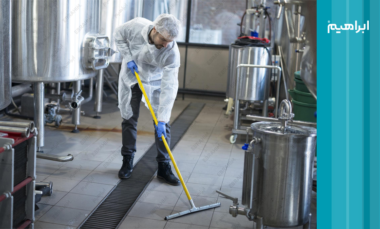 نظافت صنایع آرایشی و بهداشتی