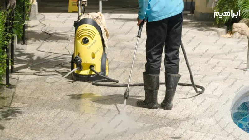 نظافت استخر