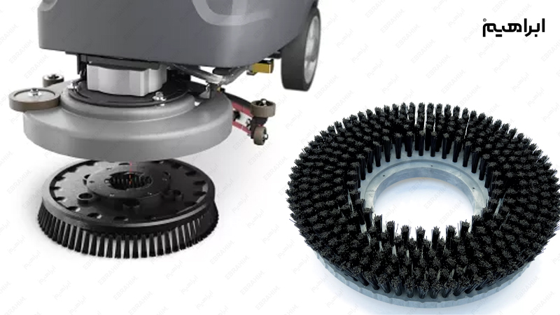 بهترین برس زمینشوی صنعتی مشکی