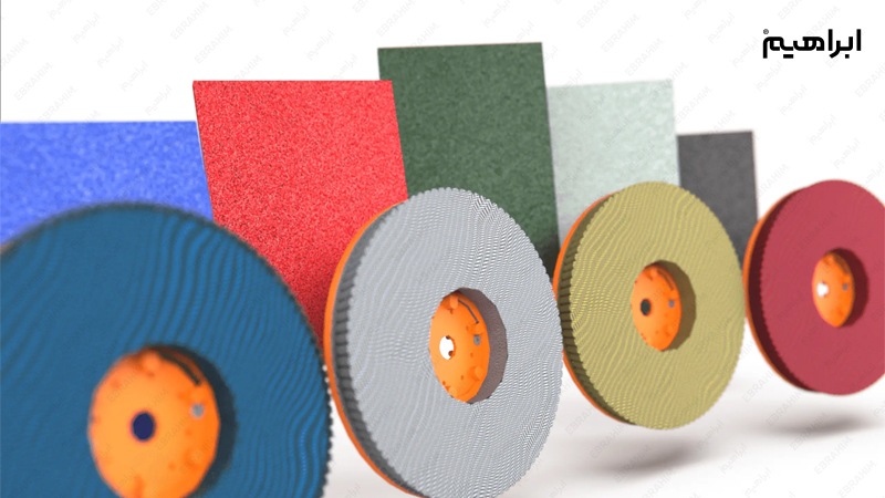 انواع برس اسکرابر بر اساس رنگ