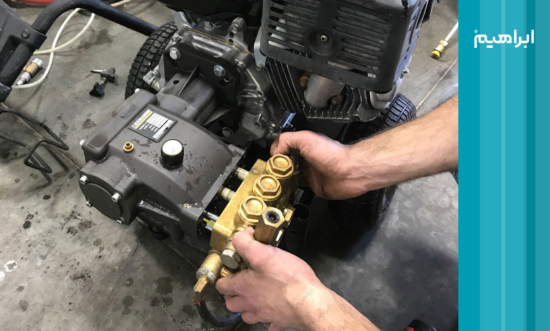 عیب یابی و تعمیر واترجت صنعتی