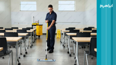 نظافت مدرسه