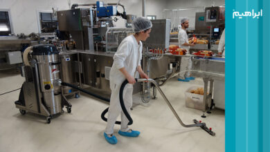 جاروبرقی صنایع غذایی