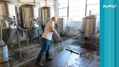 نظافت کارخانه مس