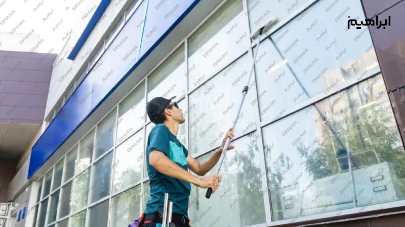 شستشوی نمای اسپایدر