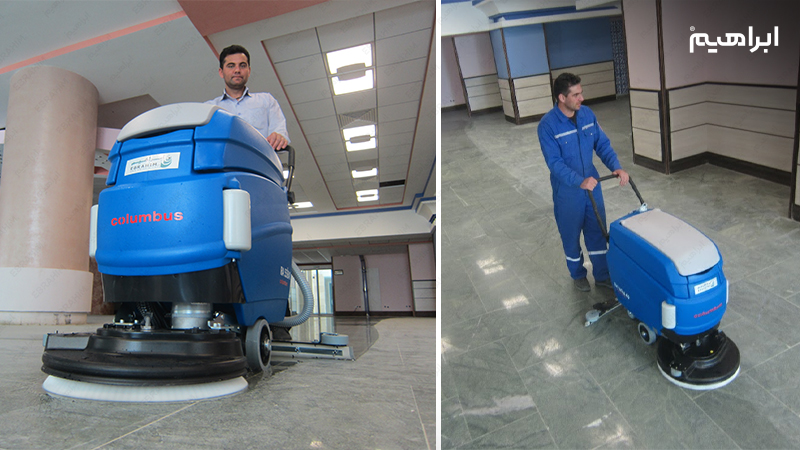 کرایه اسکرابر صنعتی