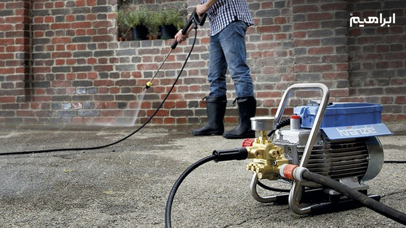 بهترین دستگاه شستشوی حیاط و باغ