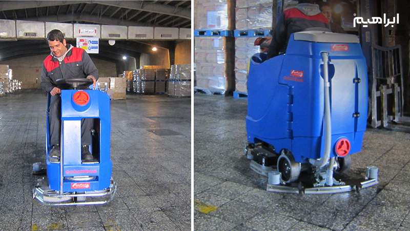 شرکت اجاره اسکرابر صنعتی