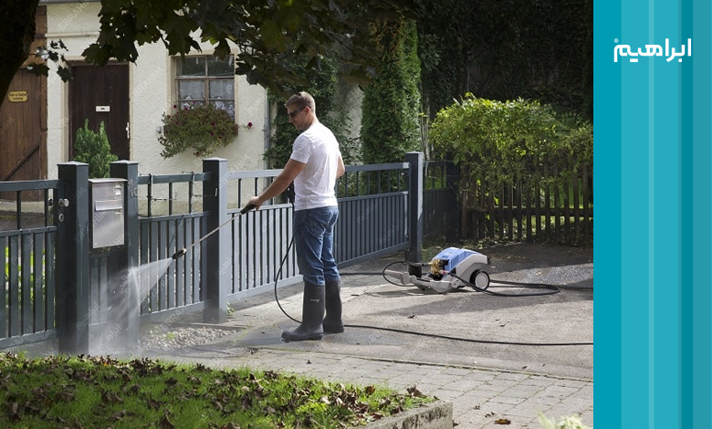 آشنایی با بهترین و سریعترین روش شستشوی حیاط