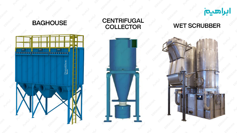 انواع غبارگیر صنعتی