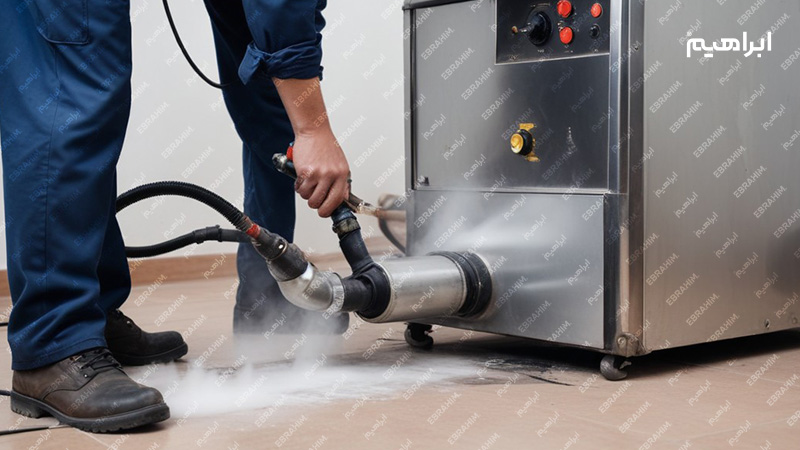 عیب یابی بخارشوی صنعتی