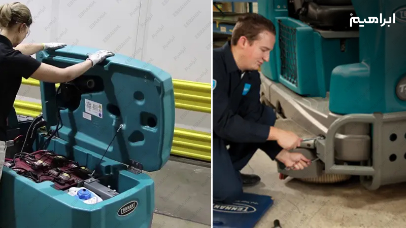 تعمیر اسکرابر صنعتی