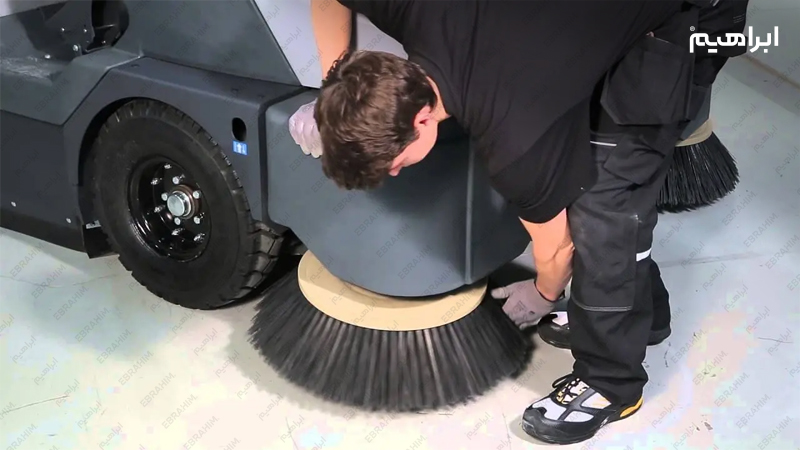 نگهداری اسکرابر صنعتی به صورت روزانه