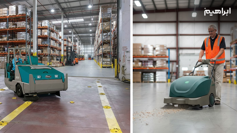 انواع سوییپر انبار