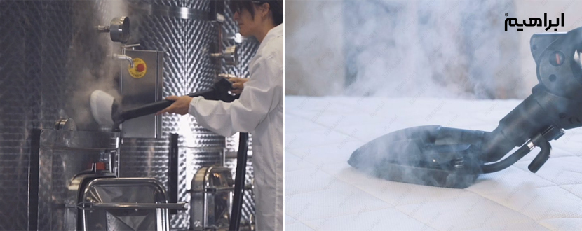 بخار شوی صنعتی