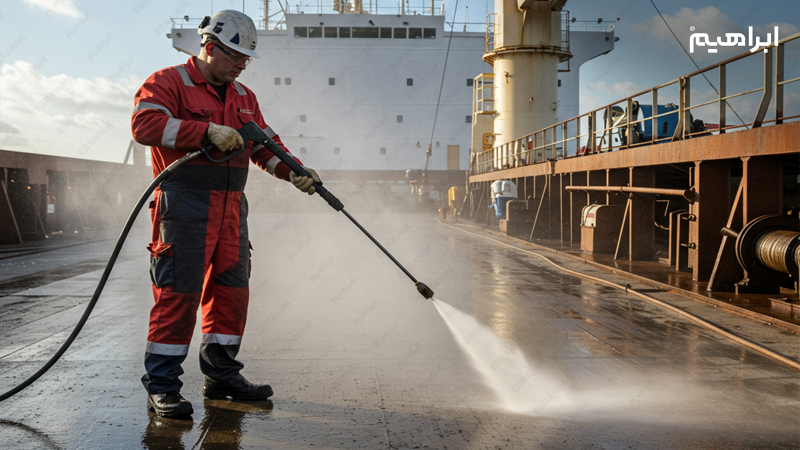 نظافت ناوگان حمل و نقل دریایی