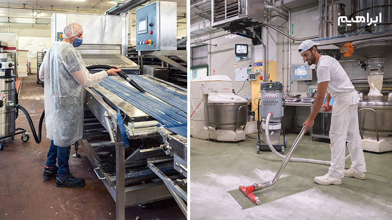 ایمنی محیط کار با جاروبرقی صنعتی