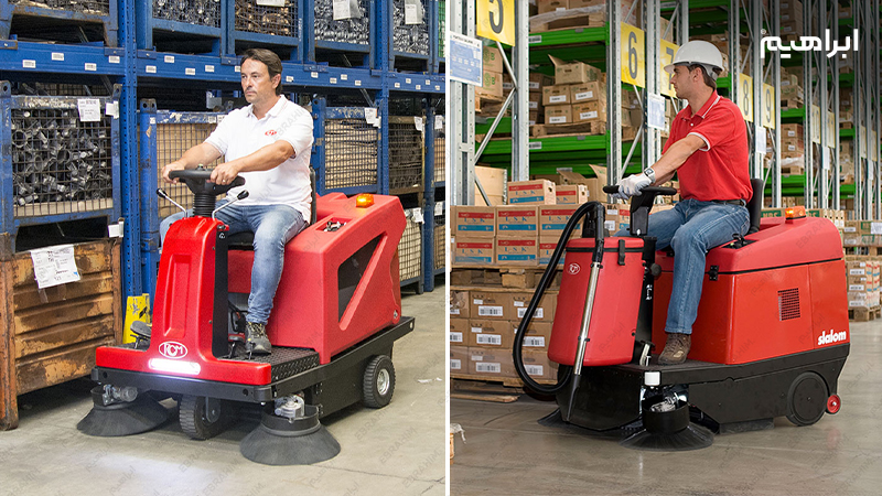 ایجاد امنیت در محیط کار سوییپر صنعتی