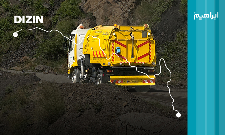 پاکسازی مسیر دوچرخه سواری دربندسر تا دیزین