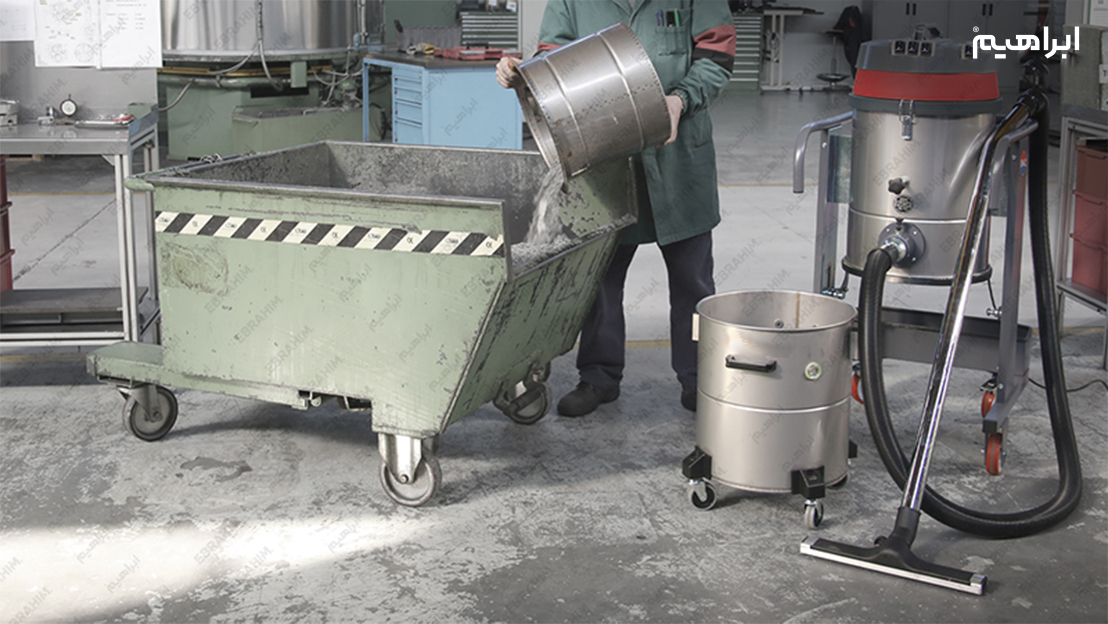 جاروبرقی سه موتوره آب و خاک