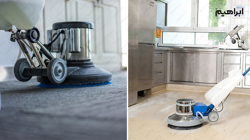 کارایی پولیشر صنعتی در خدمات نظافت تخصصی صنعتی