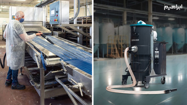 انواع جاروبرقی صنعتی ایرانی