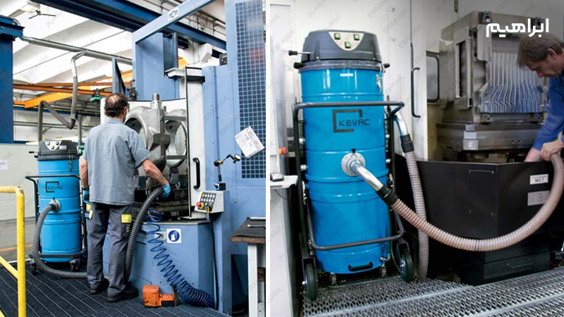 نگهداری و تعمیر جاروبرقی صنعتی Kevac