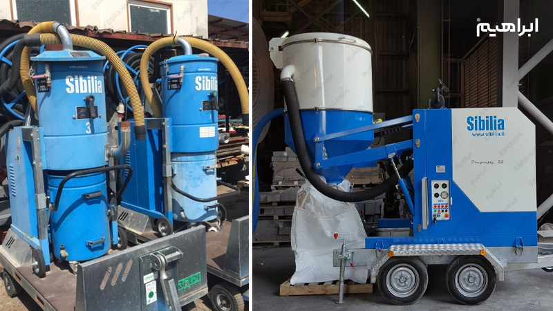 نگهداری و تعمیر جاروبرقی صنعتی Sibilia