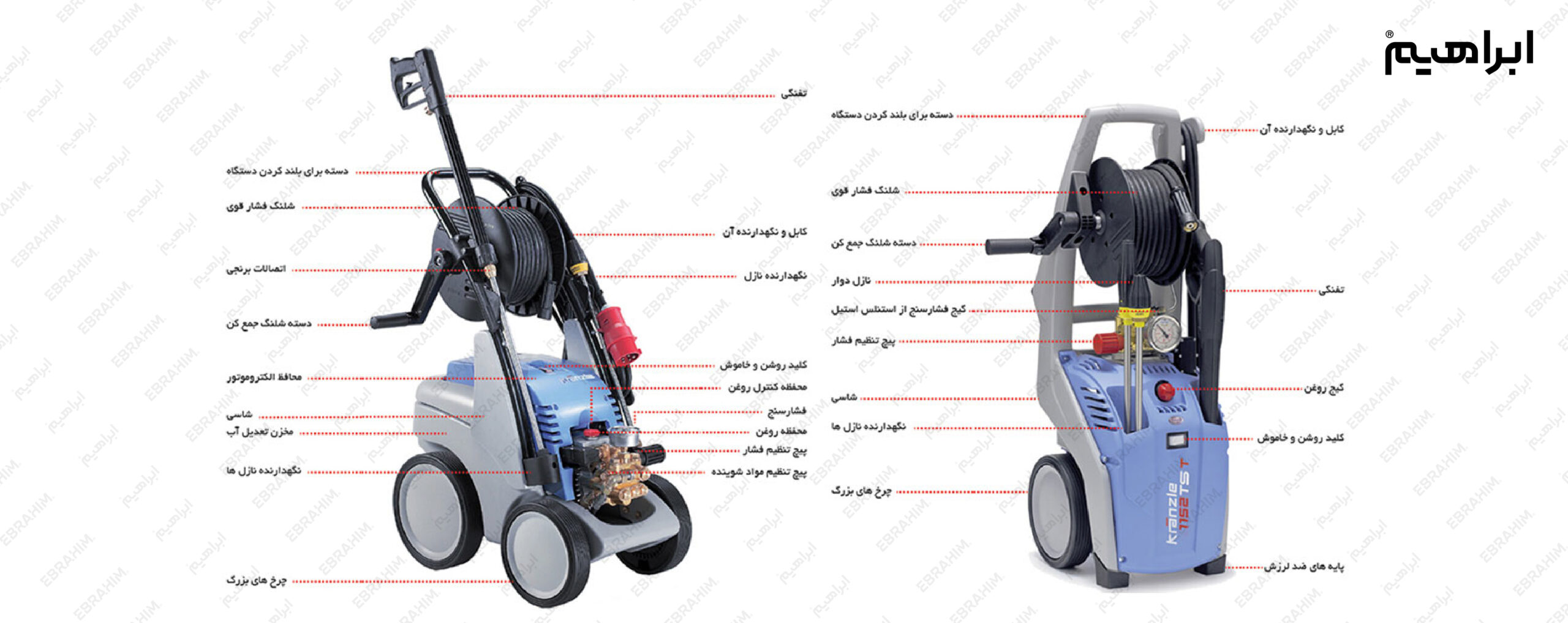 کارواش صنعتی آب گرم