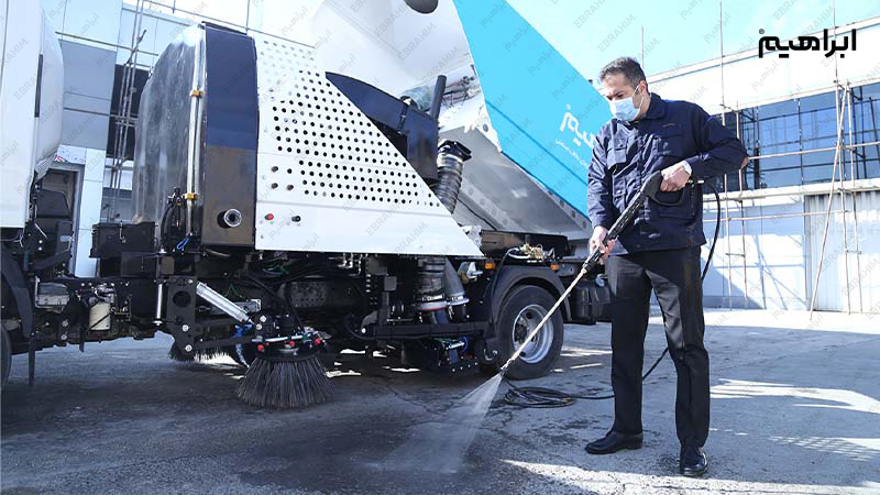 خرید جاروب خیابانی