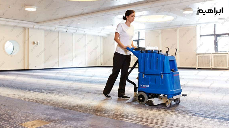 نگهداری و تعمیر فرش و موکت شوی صنعتی کلمبوس Columbus