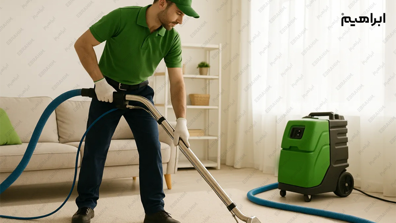 نگهداری و تعمیر فرش و موکتشوی صنعتی IPC