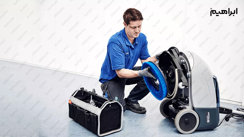 گهداری و تعمیر اسکرابر نیلفیسک Nilfisk 