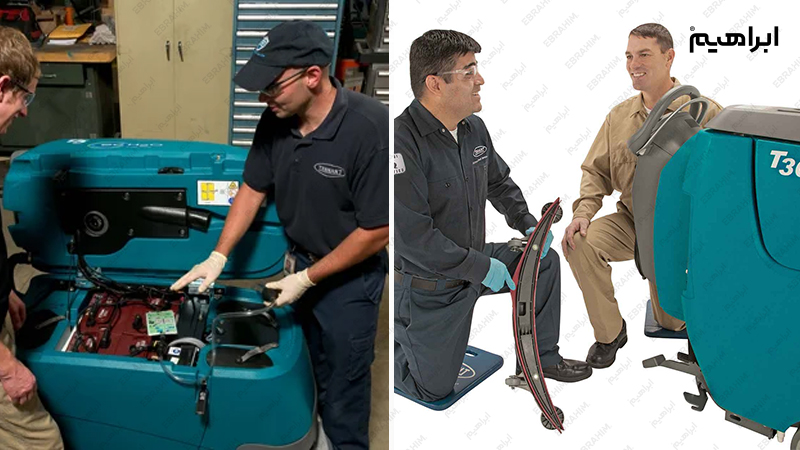 نگهداری و تعمیر اسکرابر تنانت Tennant