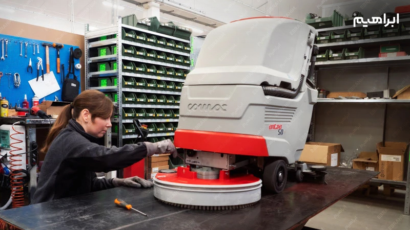 نگهداری و تعمیر اسکرابر Comac