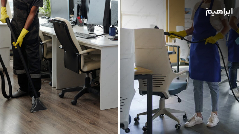 تجهیزات مکانیزه نظافت اداره