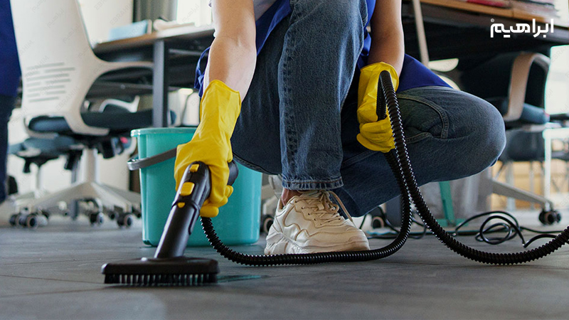 نظافت اداره به روش مکانیزه