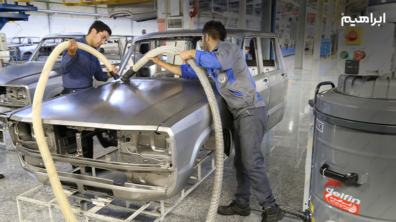 نظافت صنایع خودروسازی