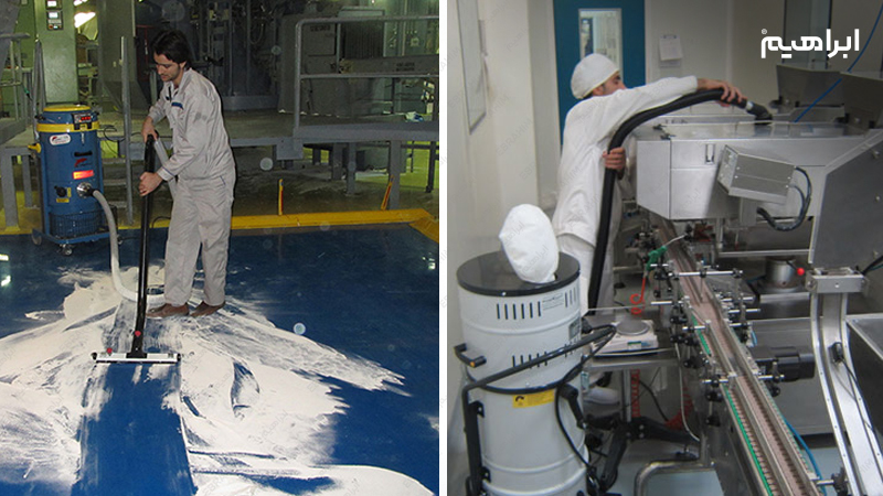 جاروبرقی صنعتی در نظافت داروسازی